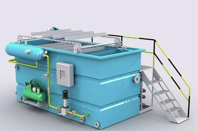 氣浮機選型，溶氣氣浮機，溶氣氣浮機定制-樂中環(huán)保