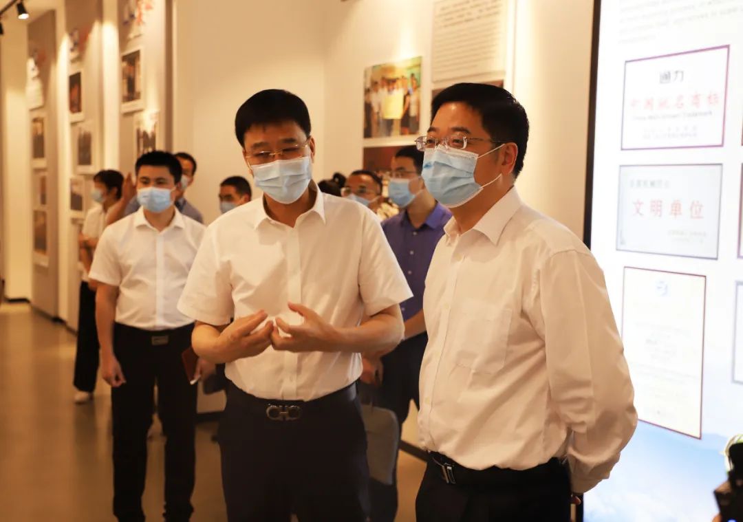 溫州市委常委、市紀委書記、市監委主任張建明蒞臨通力科技調研